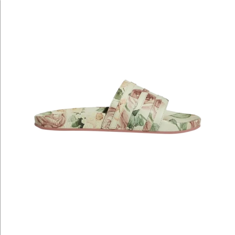 Eric Emmanuel x Adidas Floral slides